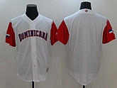 Men's Dominican Republic Baseball Majestic White 2017 World Baseball Classic Team Stitched Jersey,baseball caps,new era cap wholesale,wholesale hats